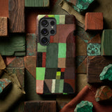 Red and Green Architecture - Paul Klee Phone Case, Mobile Cases, Toby Leon