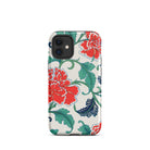 Red Peonies Owen Jones Floral Iphone Case, 12 Mini / Matte, Floral Patterned Phone Case