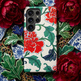 Red Peonies - Owen Jones Floral Phone Case, Mobile Cases, Toby Leon