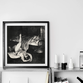 Reducing Exercises - George Bellows Art Print / Canvas, Posters Prints & Visual Artwork, Toby Leon
