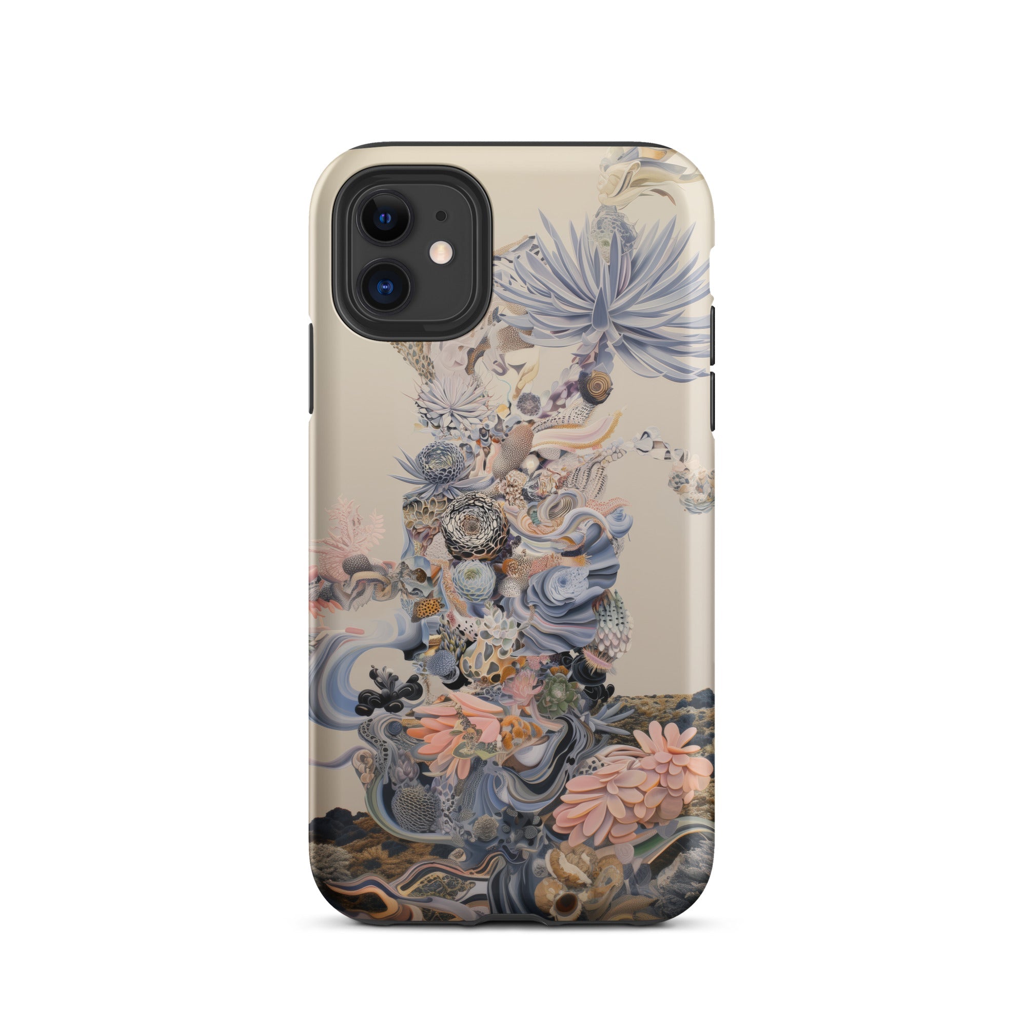 Regalia Surreal Succulent Cornucopia Iphone Case, 11 / Matte, Floral Patterned Phone Case