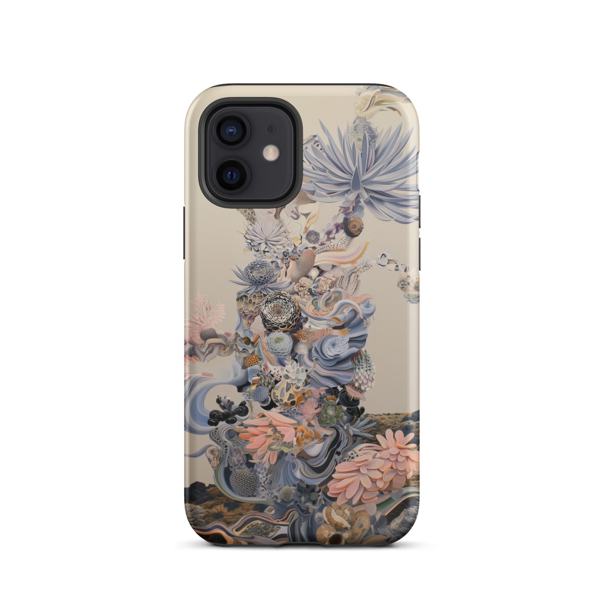 Regalia Surreal Succulent Cornucopia Iphone Case, 12 / Matte, Floral Patterned Phone Case