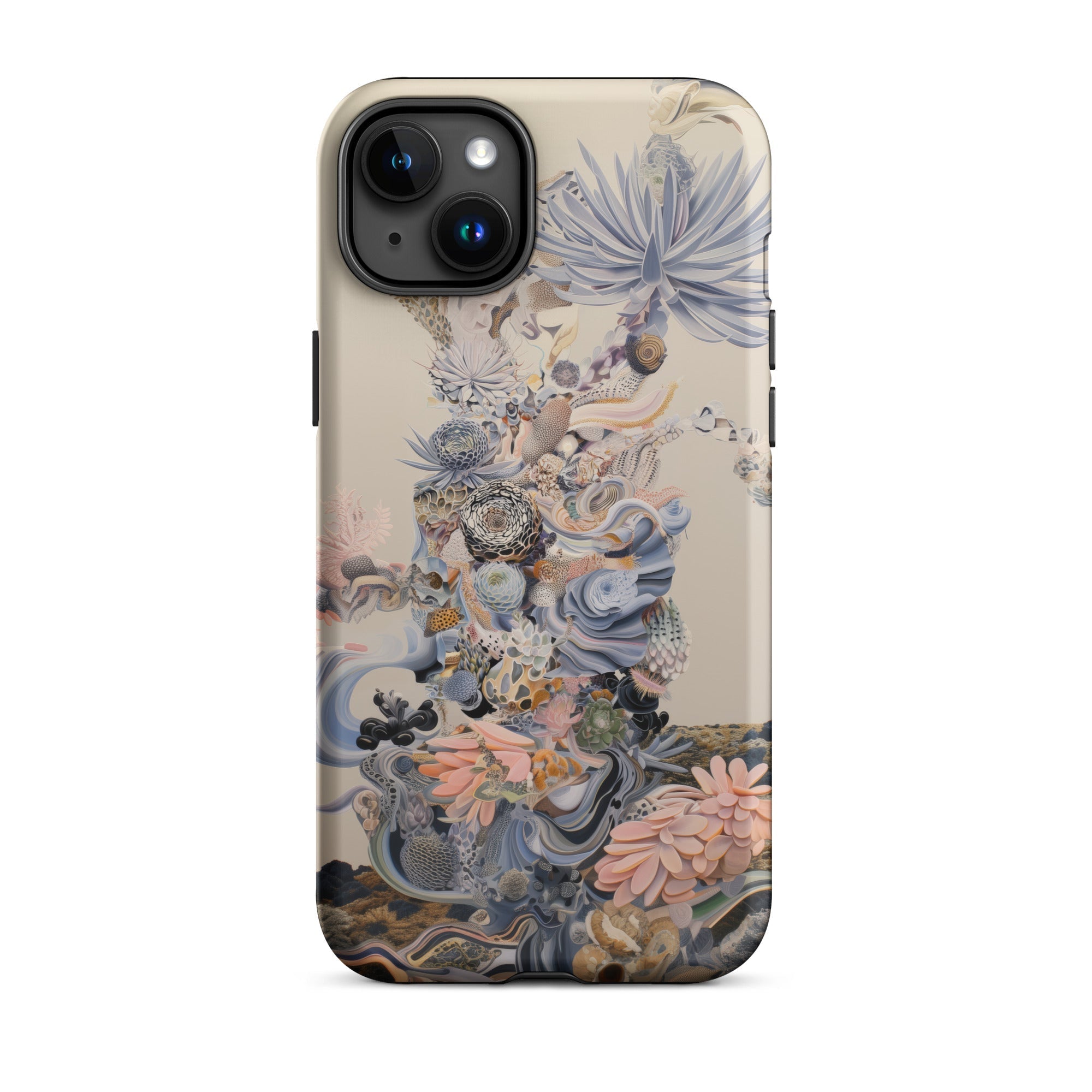 Regalia Surreal Succulent Cornucopia Iphone Case, 15 Plus / Matte, Floral Patterned Iphone Case