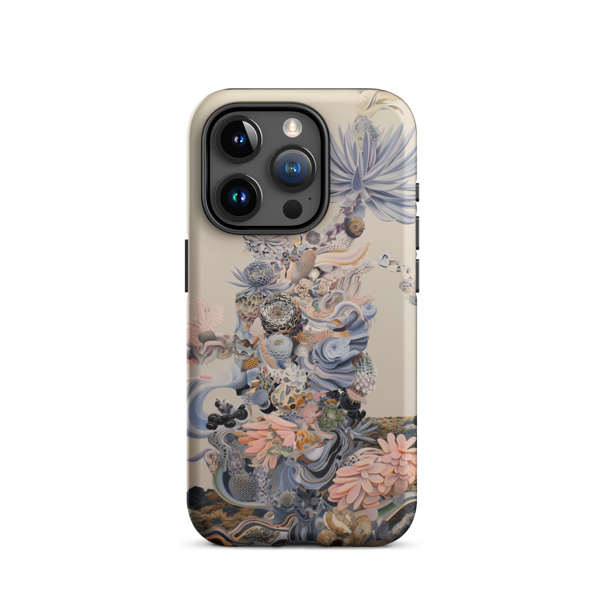 Regalia Surreal Succulent Cornucopia Iphone Case, 15 Pro / Matte, Floral Patterned Phone Case
