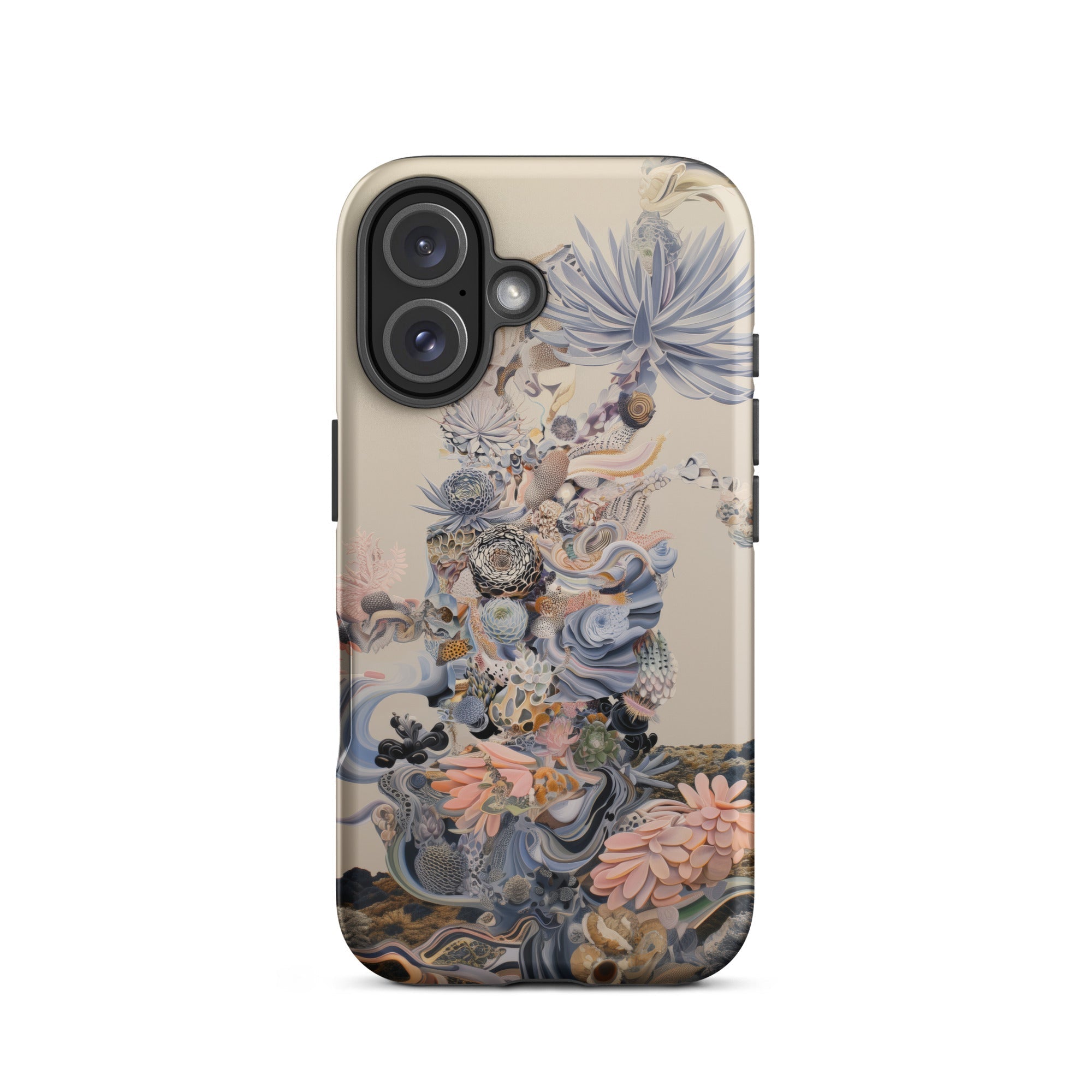 Regalia Surreal Succulent Cornucopia Iphone Case, 16 / Matte, Floral Patterned Phone Case