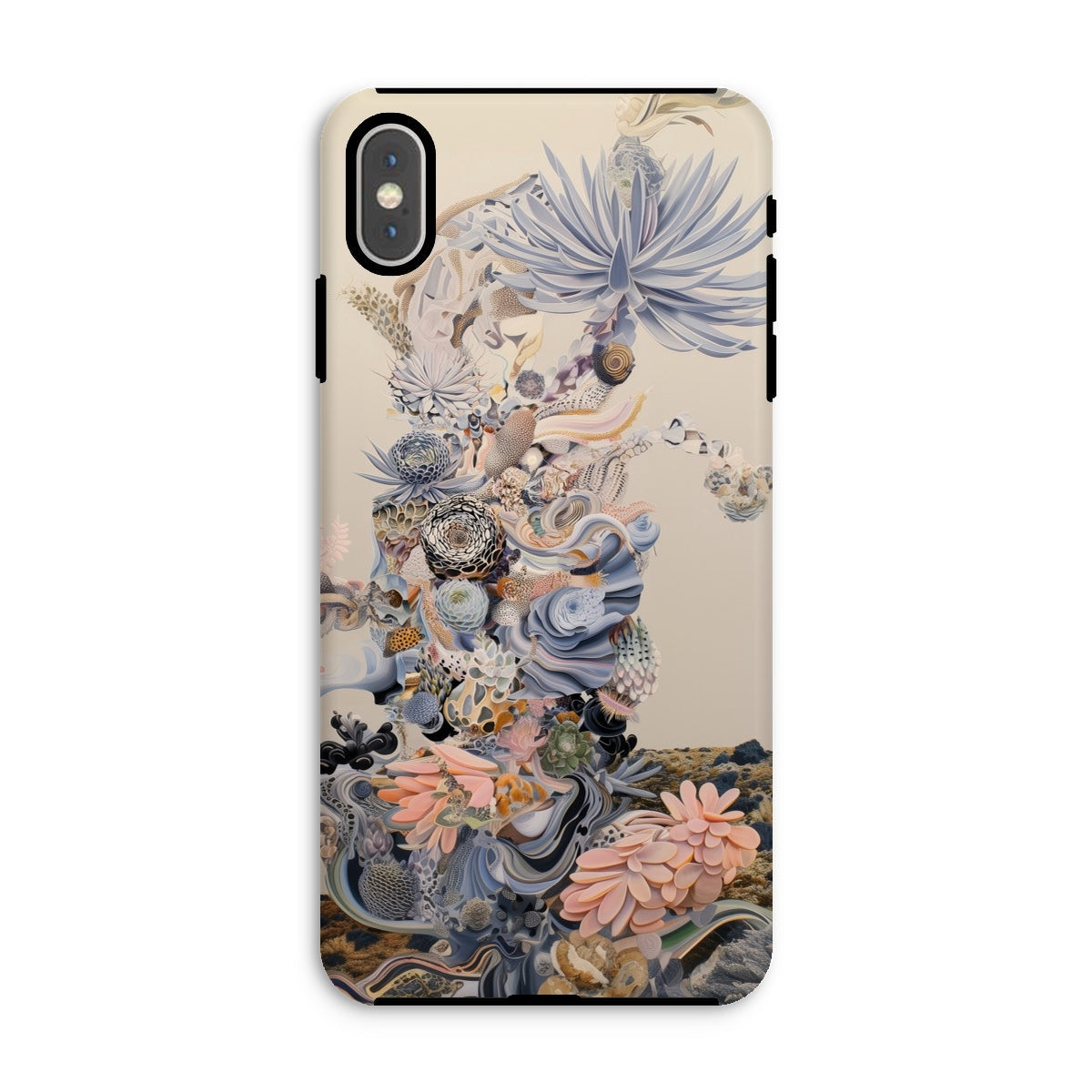 Regalia Surreal Succulent Cornucopia Iphone Case, Xs Max / Matte, Floral Patterned Phone Case