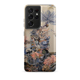 Regalia - Surreal Succulent Cornucopia Phone Case Samsung Galaxy S21 Ultra / Matte Phone Case Intricate Artistic Design Marine Life Coral