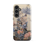 Regalia - Surreal Succulent Cornucopia Phone Case Samsung Galaxy S24 Plus / Gloss Phone Case Intricate Surreal Botanical Design Layered
