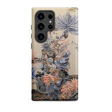 Regalia - Surreal Succulent Cornucopia Phone Case Samsung Galaxy S24 Ultra / Matte Phone Case Intricate Surreal Floral Organic Design Soft