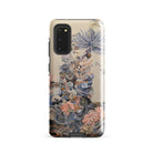 Regalia Surreal Succulent Cornucopia Samsung Case, Galaxy S20 / Gloss, Phone Case Vibrant Floral Abstract Design Blues Pinks