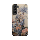Regalia Surreal Succulent Cornucopia Samsung Case, Galaxy S22 Plus / Matte, Smartphone Case Intricate Multi Colored Floral Abstract Design