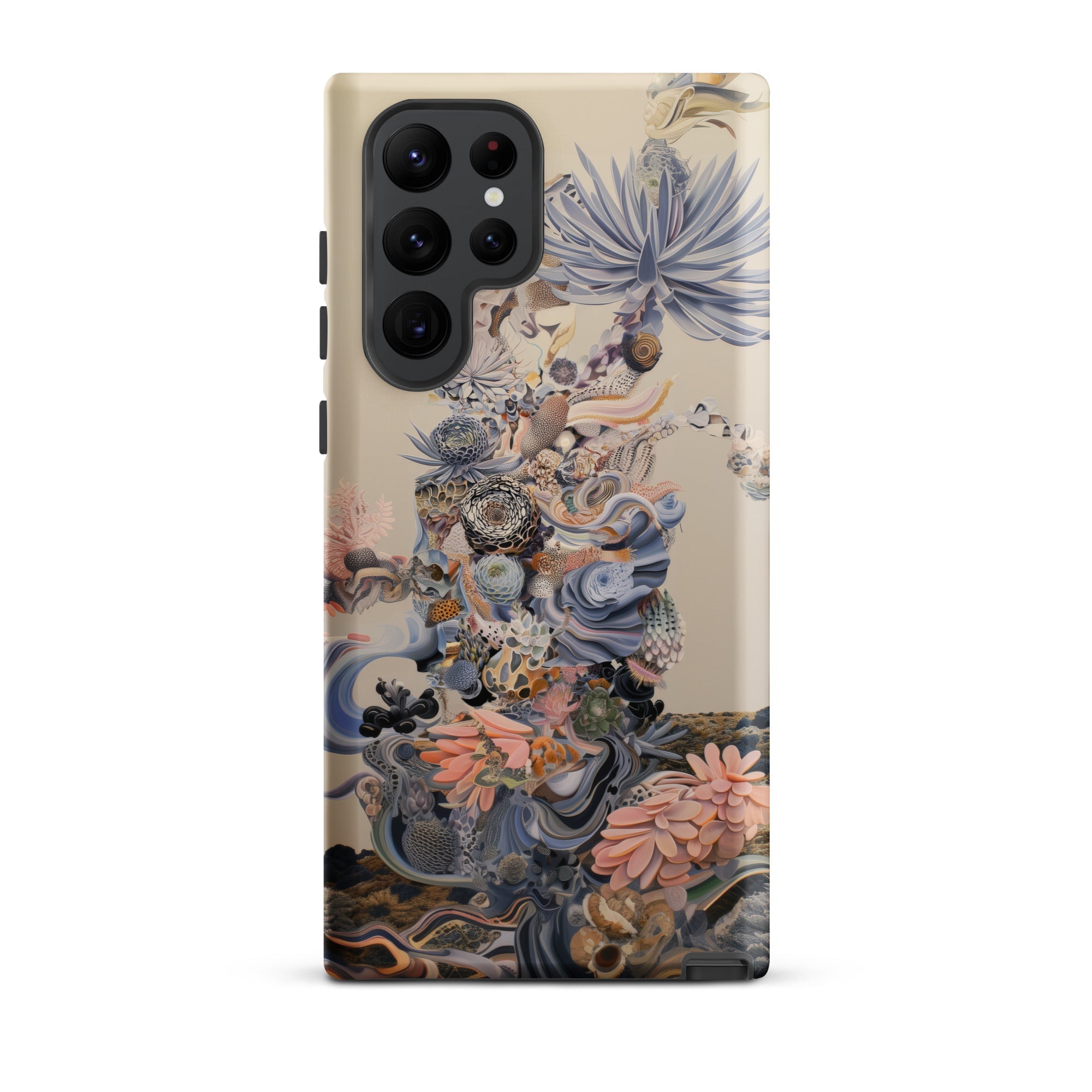Regalia Surreal Succulent Cornucopia Samsung Case, Galaxy S22 Ultra / Matte, Smartphone Botanical Art Printed Case
