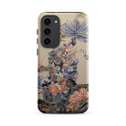 Regalia Surreal Succulent Cornucopia Samsung Case, Galaxy S23 Plus / Matte, Phone Case Abstract Ornate Floral Design Muted Colors