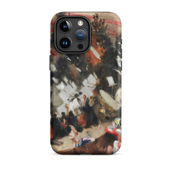 Prova dell'Orchestra Pasdeloup - Custodia Iphone di John Singer Sargent, Opaca / 15 Pro Max, Custodie per Cellulari, Toby Leon