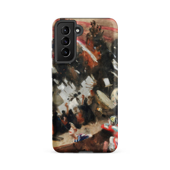 Rehearsal of the Pasdeloup Orchestra - John Singer Sargent Phone Case, Samsung Galaxy S21 Fe / Matte, Mobile Cases, Toby Leon