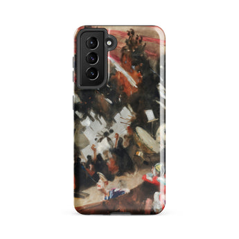 Rehearsal of the Pasdeloup Orchestra - John Singer Sargent Phone Case Samsung Galaxy S21 Fe / Gloss Phone Case Dynamic Impressionistic