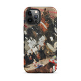 Rehearsal of the Pasdeloup Orchestra - John Singer Sargent Phone Case Iphone 12 Pro Max / Matte Phone Case Dynamic Impressionistic Painting