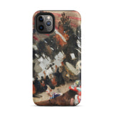 Rehearsal of the Pasdeloup Orchestra - John Singer Sargent Phone Case Iphone 11 Pro Max / Matte Rugged Phone Case Dynamic Abstract Painting