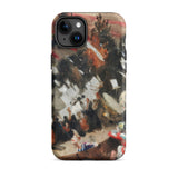 Rehearsal of the Pasdeloup Orchestra - John Singer Sargent Phone Case Iphone 15 Plus / Matte Rugged Phone Case Dynamic Abstract Painting
