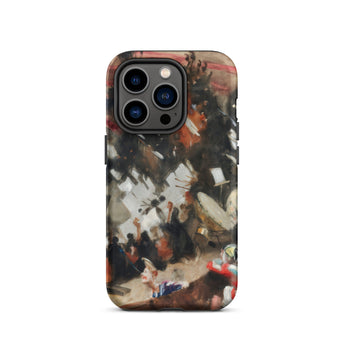 Rehearsal of the Pasdeloup Orchestra - John Singer Sargent Phone Case Iphone 14 Pro / Matte Rugged Multi-colored Phone Case Dynamic