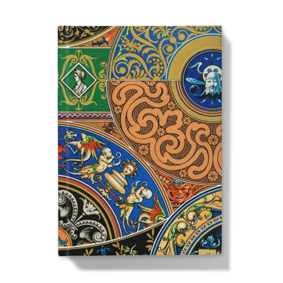 Renaissance Pattern 2 By Auguste Racinet Hardback Journal - 5’x7’ / Lined - Notebooks & Notepads - Aesthetic Art