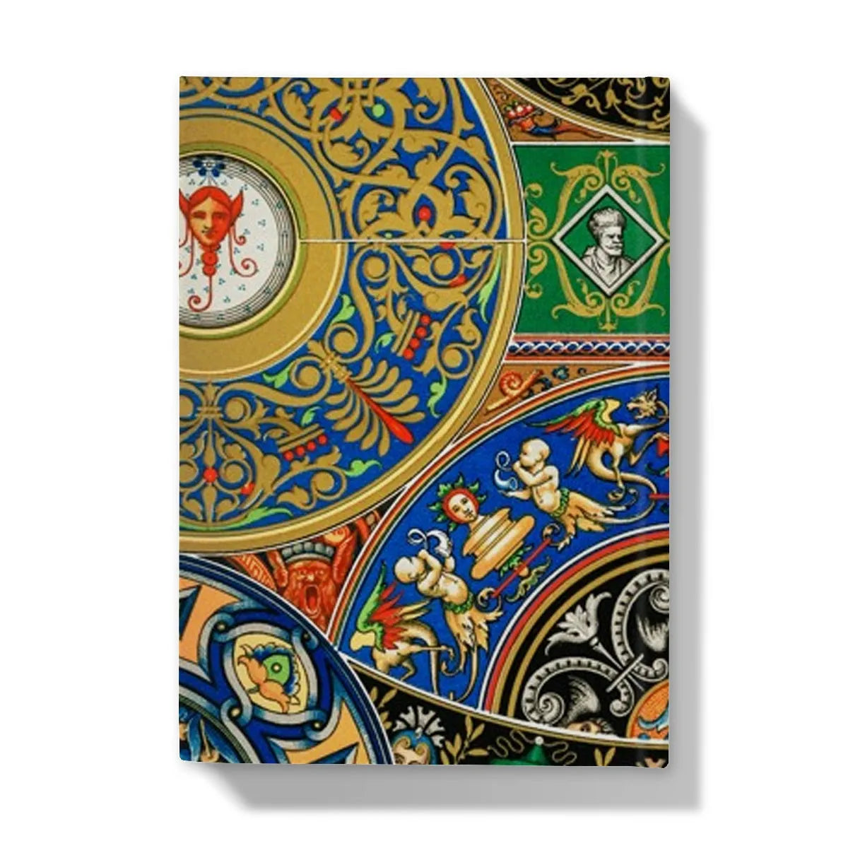 Renaissance Pattern 2 By Auguste Racinet Hardback Journal - Notebooks & Notepads - Aesthetic Art