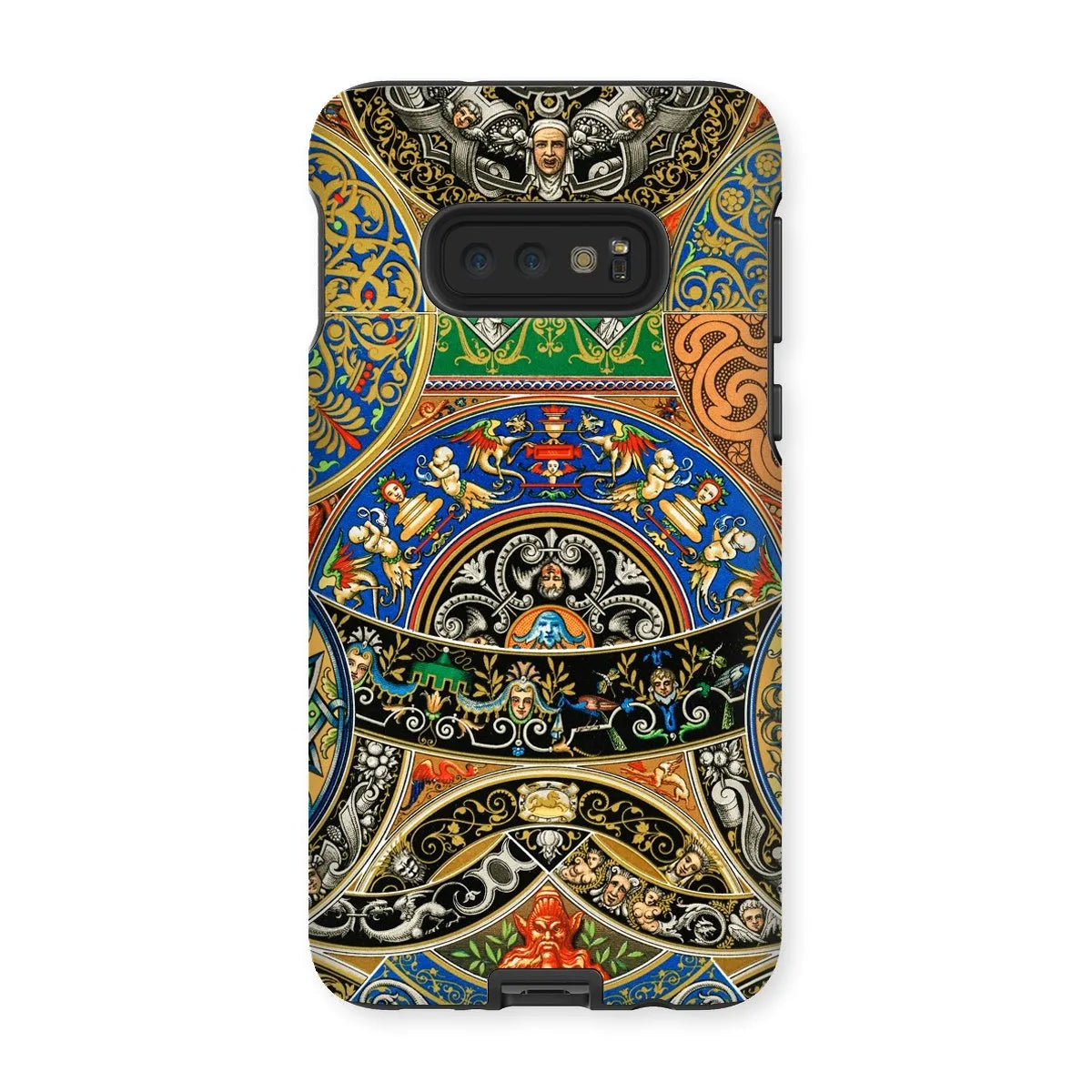 Renaissance Pattern 2 By Auguste Racinet Tough Phone Case - Samsung Galaxy S10e / Gloss - Mobile Phone Cases