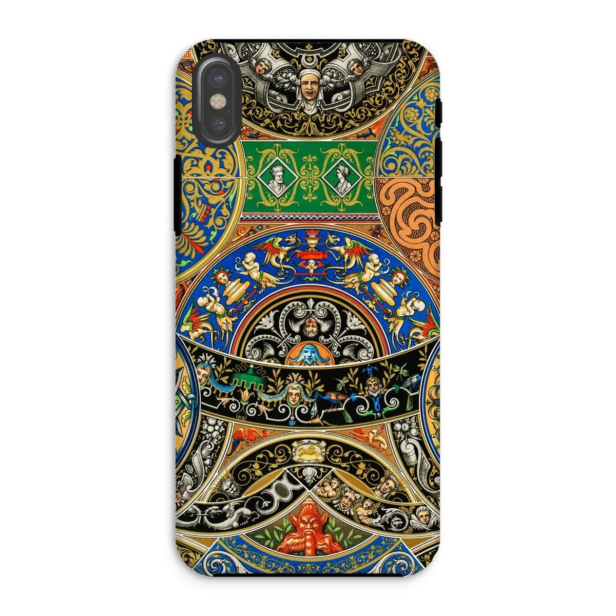 Renaissance Pattern 2 By Auguste Racinet Tough Phone Case - Iphone Xs / Gloss - Mobile Phone Cases - Aesthetic Art