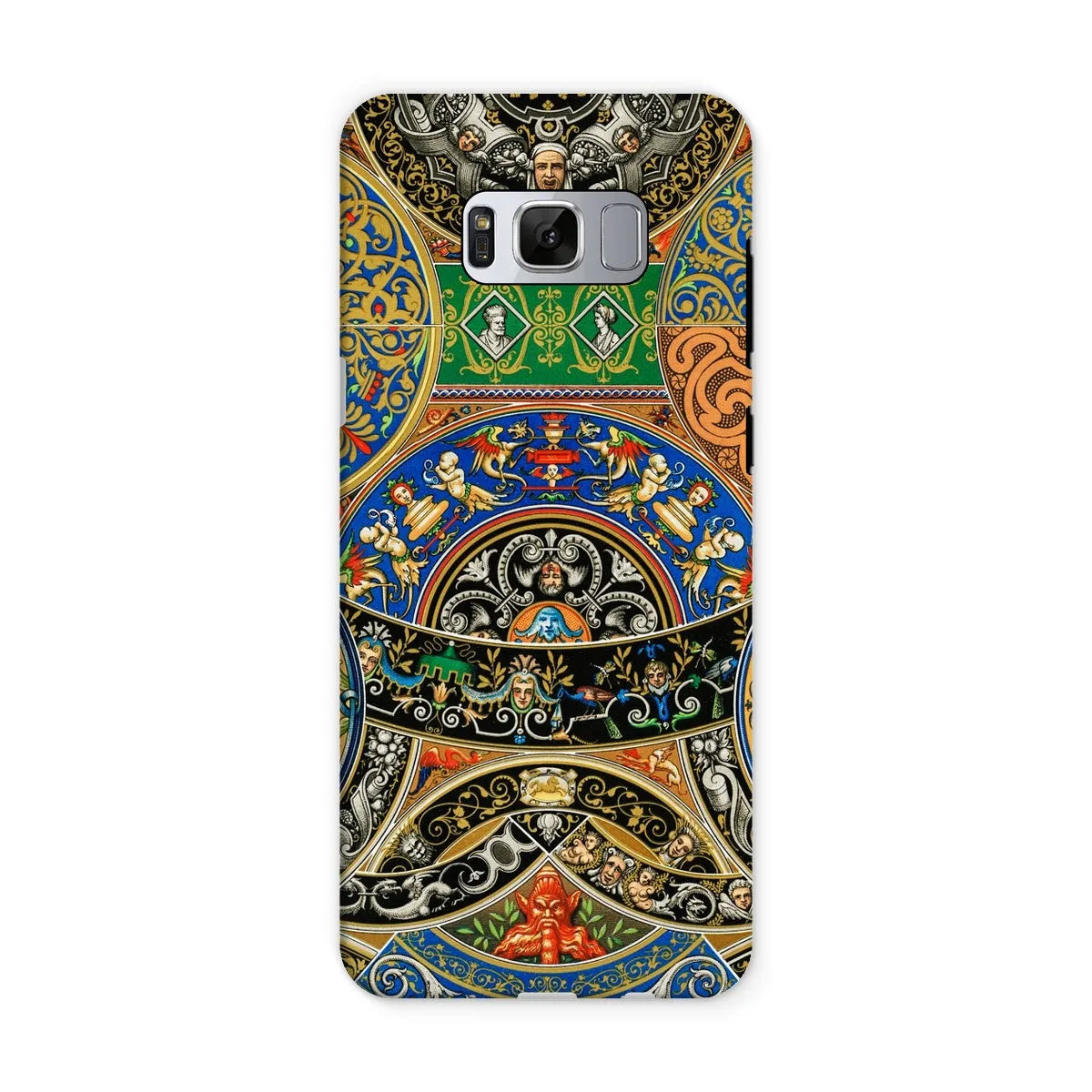 Renaissance Pattern 2 By Auguste Racinet Tough Phone Case - Samsung Galaxy S8 / Gloss - Mobile Phone Cases - Aesthetic