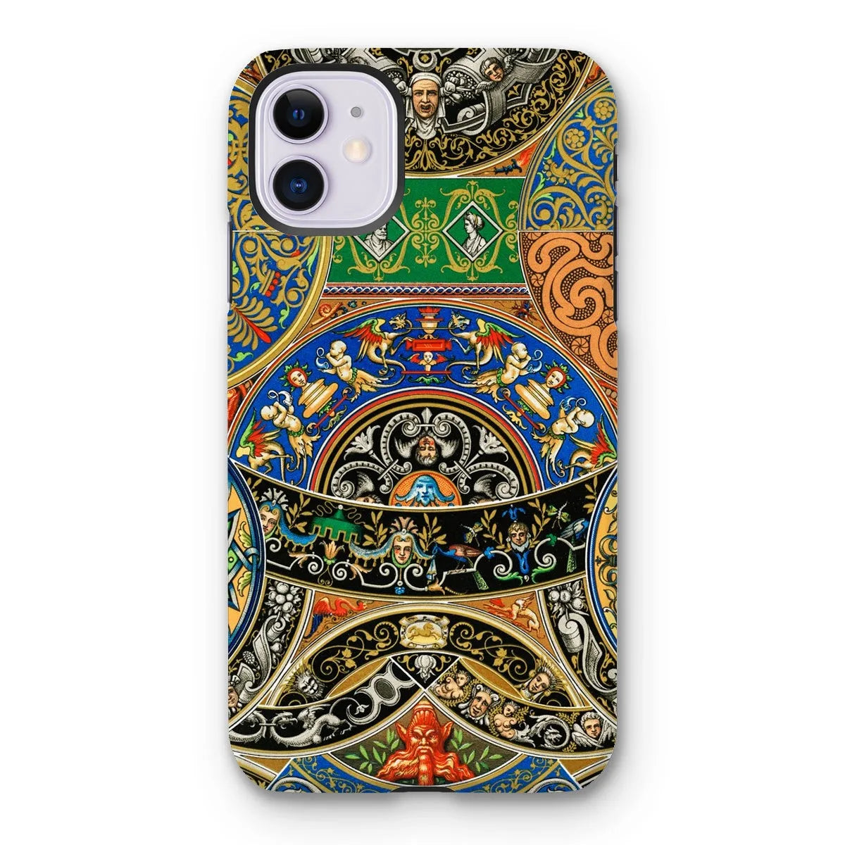 Renaissance Pattern 2 By Auguste Racinet Tough Phone Case - Iphone 11 / Gloss - Mobile Phone Cases - Aesthetic Art