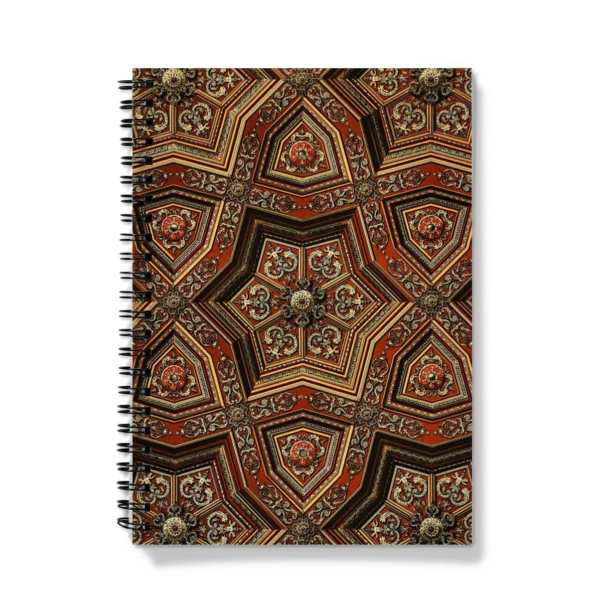 Renaissance Pattern - Auguste Racinet Decorative Notebook A5 / Graph Notebooks & Notepads