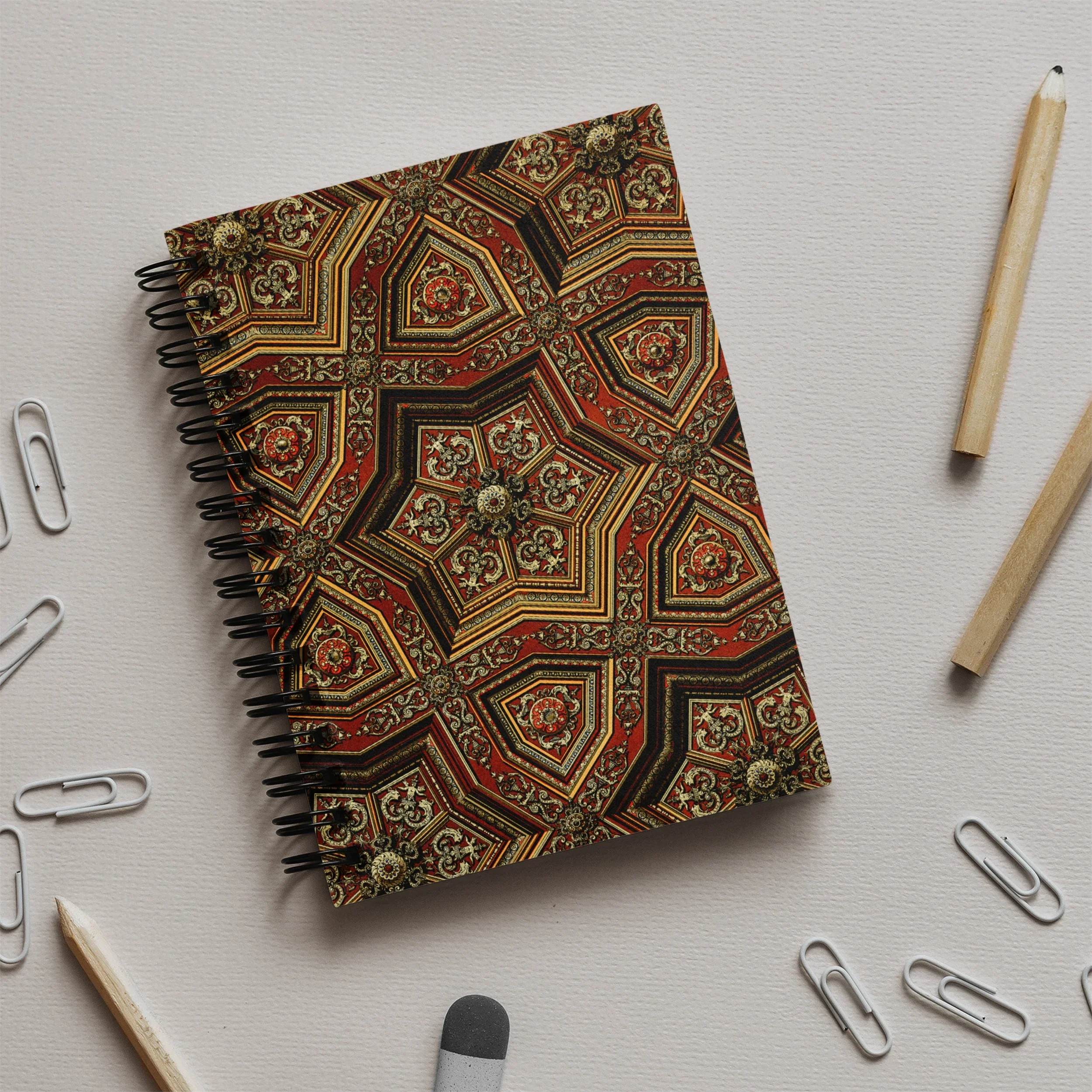 Renaissance Pattern - Auguste Racinet Decorative Notebook Notebooks & Notepads