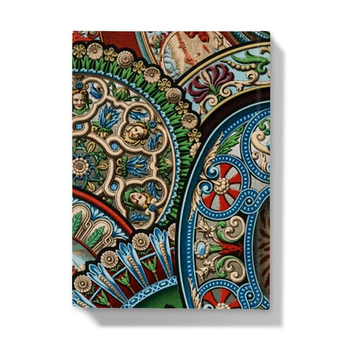 Renaissance Pattern By Auguste Racinet Hardback Journal - Notebooks & Notepads - Aesthetic Art