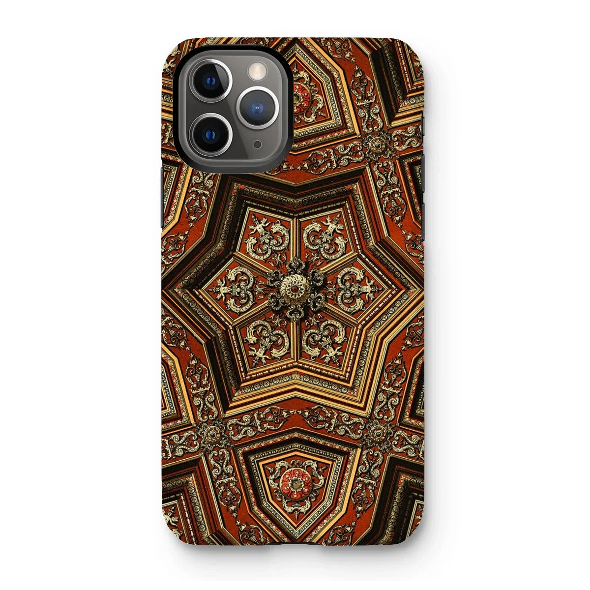 Renaissance Pattern - Auguste Racinet Iphone Case, 11 Pro / Gloss, Ornate Iphone Case Intricate Geometric Floral Pattern Rich