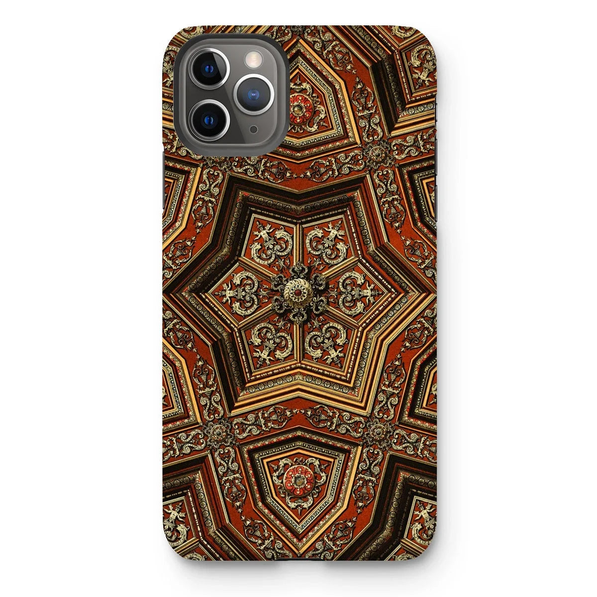 Renaissance Pattern - Auguste Racinet Iphone Case, 11 Pro Max / Gloss, Ornate Phone Case Intricate Geometric Floral Pattern Rich