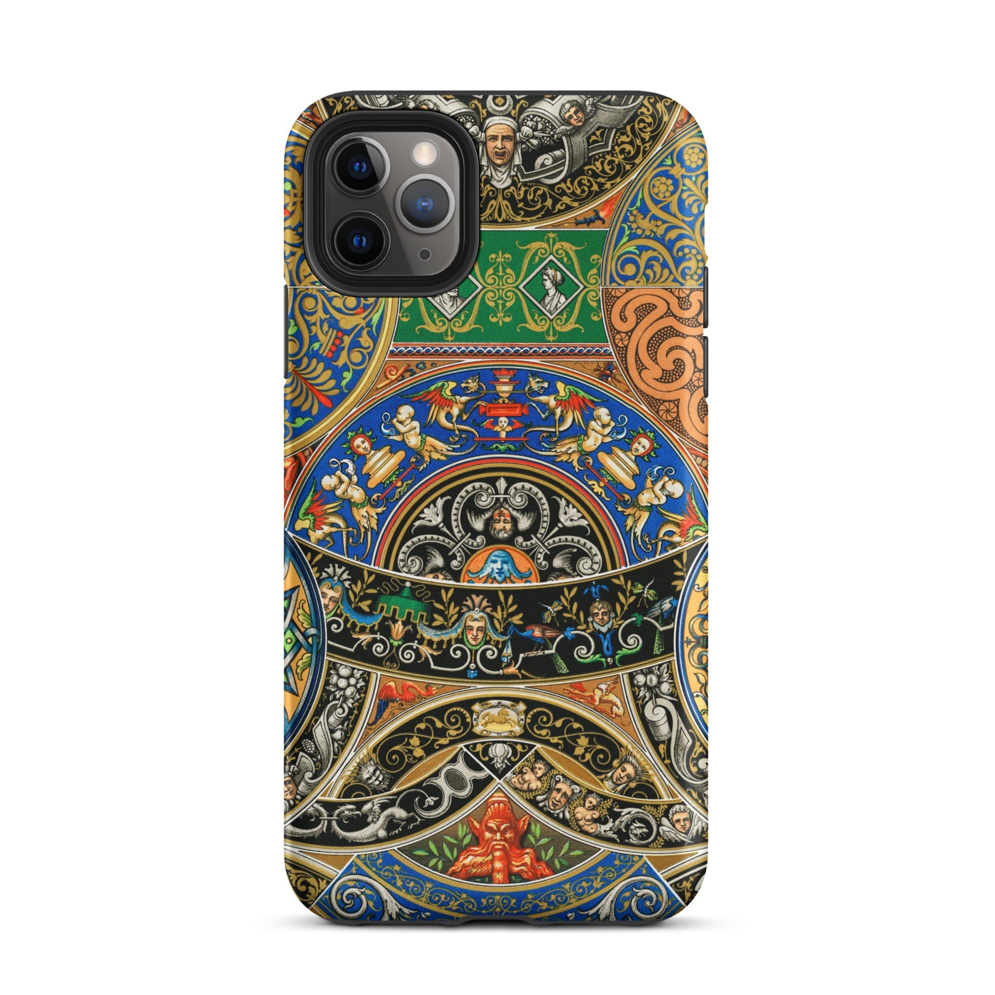 Renaissance Pattern Auguste Racinet Iphone Case, 11 Pro Max / Matte, Ornate Patterned Phone Case