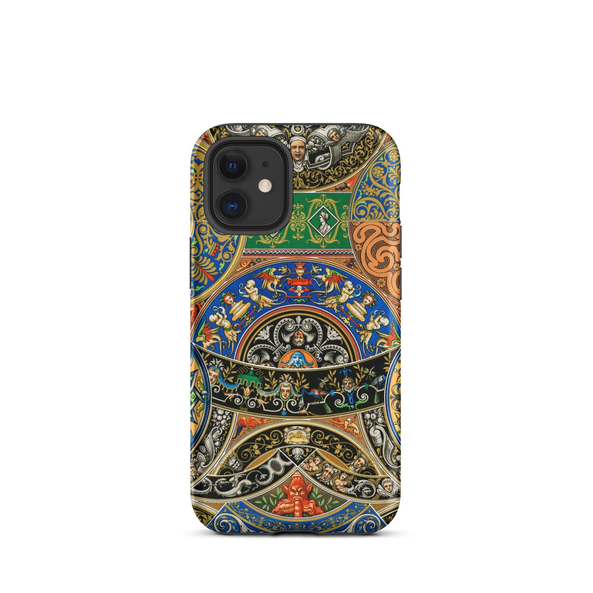 Renaissance Pattern Auguste Racinet Iphone Case, 12 Mini / Matte, Ornate Patterned Phone Case