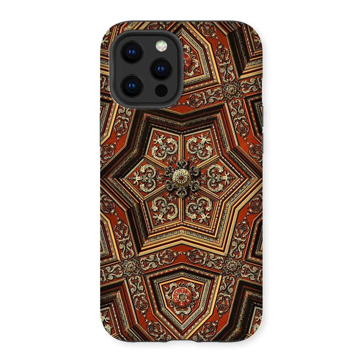 Renaissance Pattern - Auguste Racinet Iphone Case, 12 Pro Max / Gloss, Ornate Phone Case Intricate Geometric Floral Patterns Rich