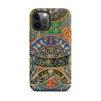 Renaissance Pattern - Auguste Racinet Iphone Case, 12 Pro Max / Matte, Ornate Patterned Phone Case