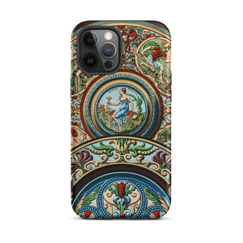 Renaissance Pattern - Auguste Racinet Iphone Case, 12 Pro Max / Matte, Ornate Phone Case