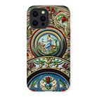 Renaissance Pattern - Auguste Racinet Iphone Case, 12 Pro Max / Matte, Ornate Phone Case Intricate Renaissance-style Artwork Circular