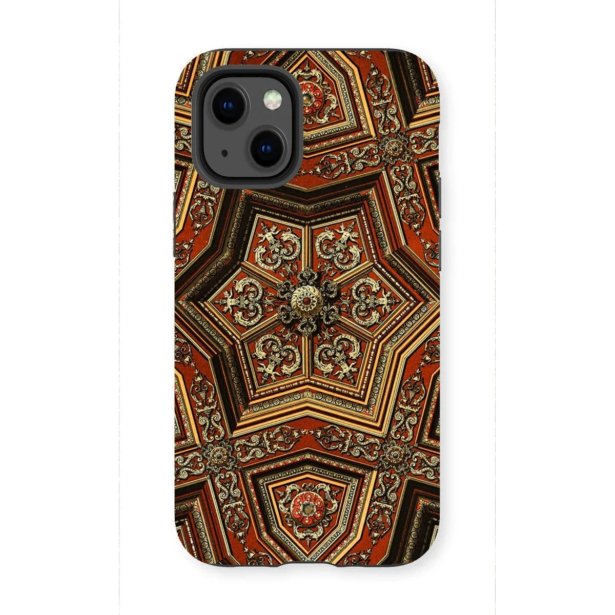 Renaissance Pattern - Auguste Racinet Iphone Case, 13 Mini / Gloss, Ornate Phone Case Intricate Geometric Floral Pattern Rich