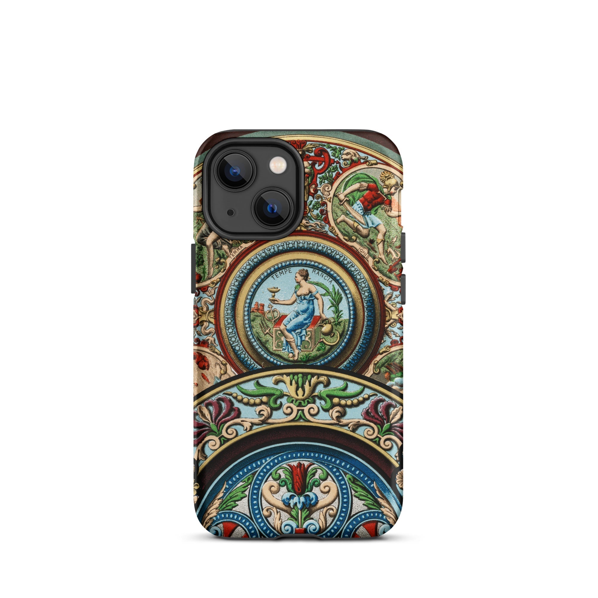 Renaissance Pattern Auguste Racinet Iphone Case, 13 Mini / Matte, Ornate Patterned Phone Case