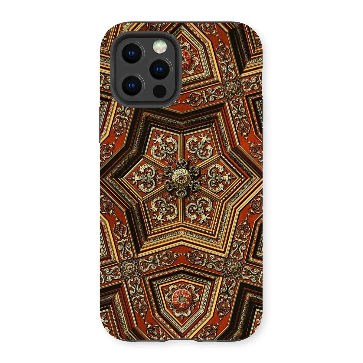 Renaissance Pattern - Auguste Racinet Iphone Case, 13 Pro / Gloss, Ornate Phone Case Intricate Geometric Floral Patterns Rich