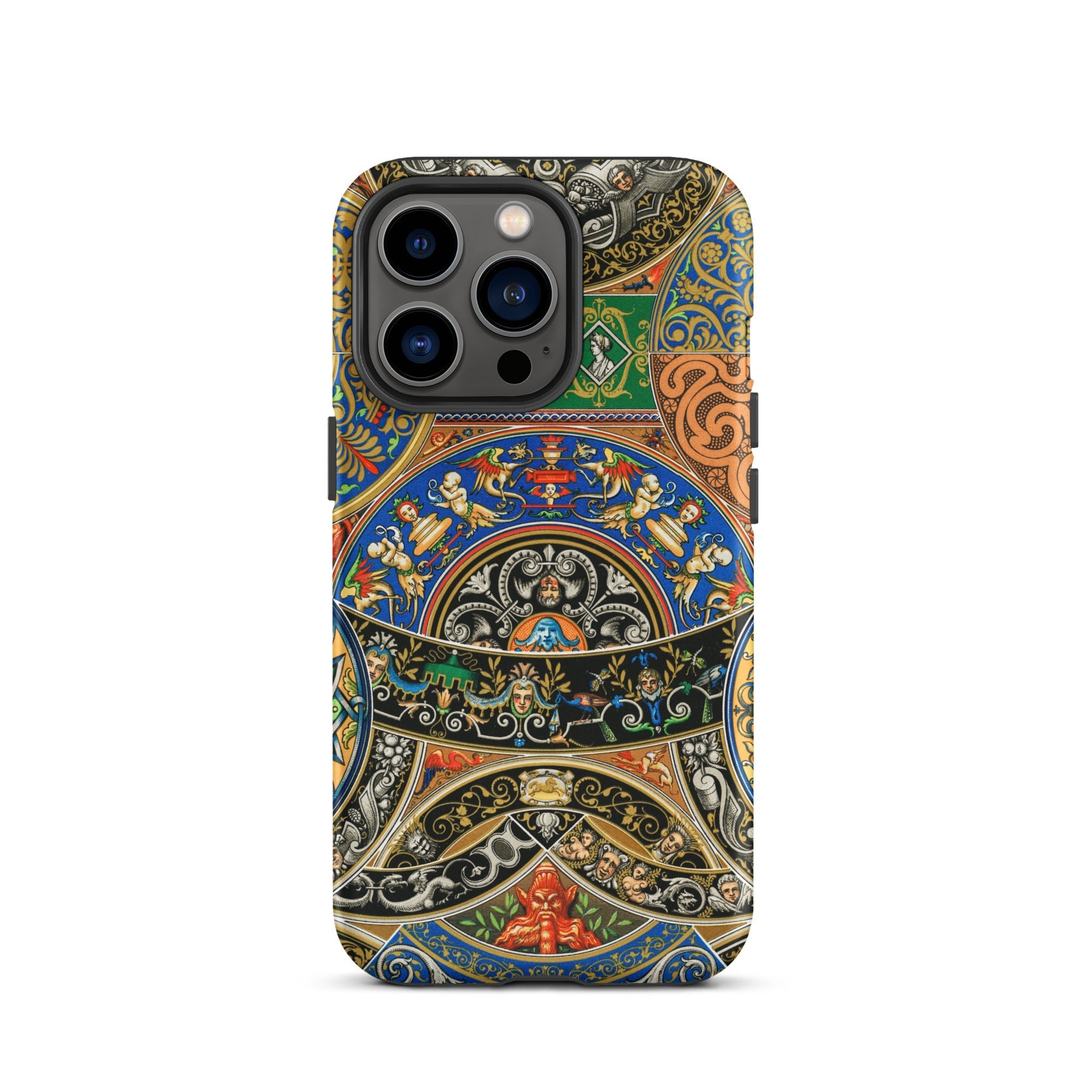 Renaissance Pattern Auguste Racinet Iphone Case, 13 Pro / Matte, Ornate Patterned Phone Case