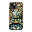 Renaissance Pattern - Auguste Racinet Iphone Case, 14 / Matte, Ornate Phone Case Classical-style Artwork Circular Medallions Intricate