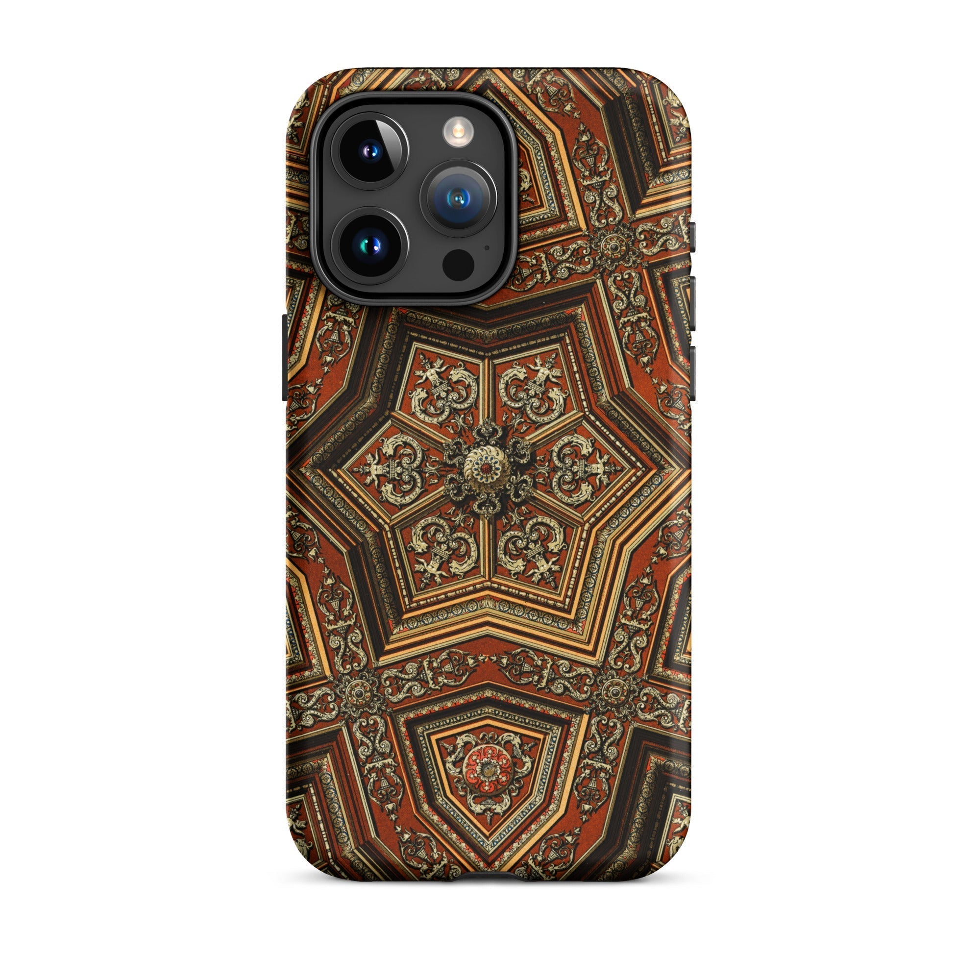 Renaissance Pattern - Auguste Racinet Iphone Case, 15 Pro Max / Tough Phone, Ornate Patterned Phone Case