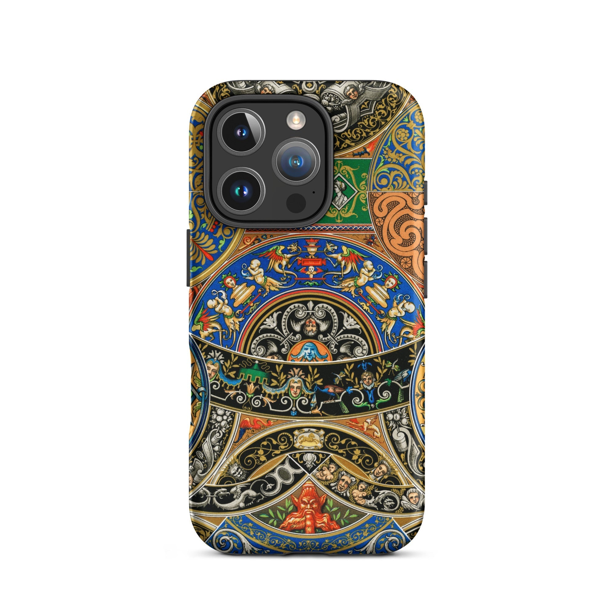 Renaissance Pattern Auguste Racinet Iphone Case, 16 Pro / Matte, Ornate Patterned Phone Case