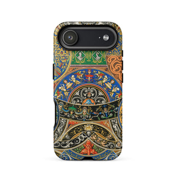 Renaissance Pattern - Auguste Racinet Iphone Case 17 Air / Matte Iphone 12 Case Intricate Medieval Tapestry Design Vibrant Auguste Racinet