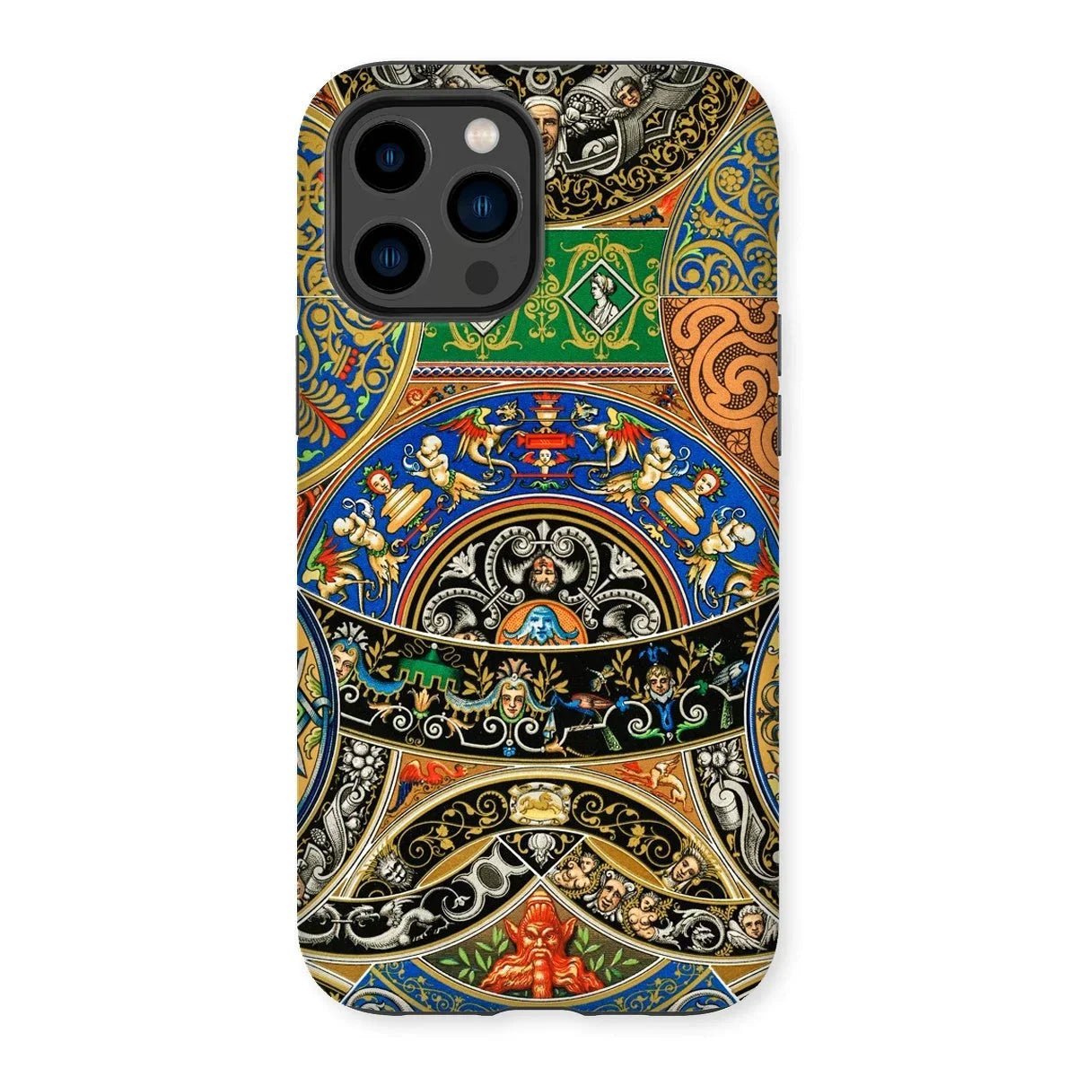 Renaissance Pattern - Auguste Racinet Iphone Case - 14 Pro Max / Gloss